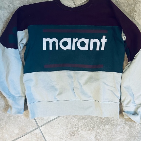 Isabel Marant Gallian Sweatshirt - Burgundy - Picture 8 of 13